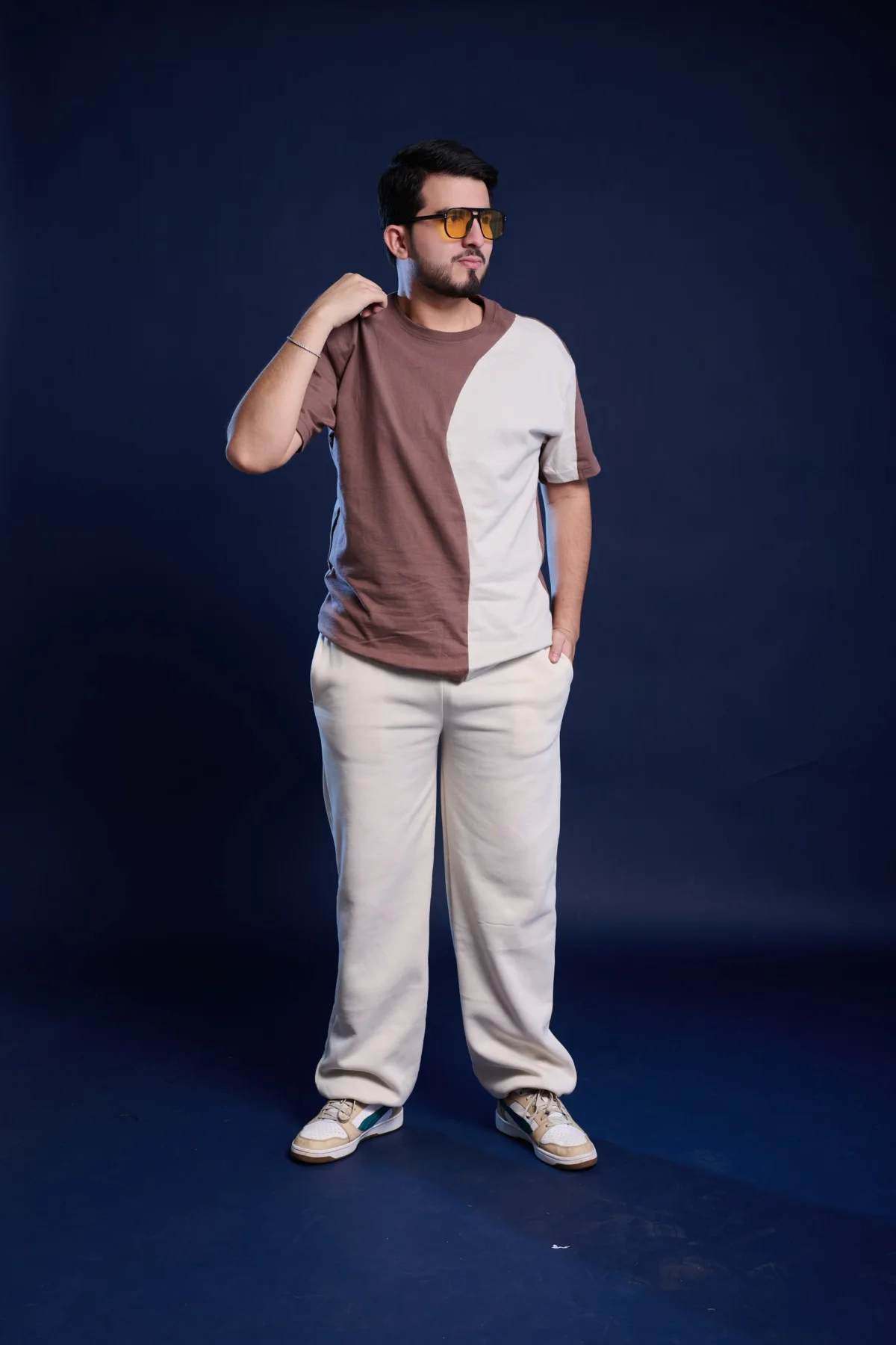boxy wavy tee