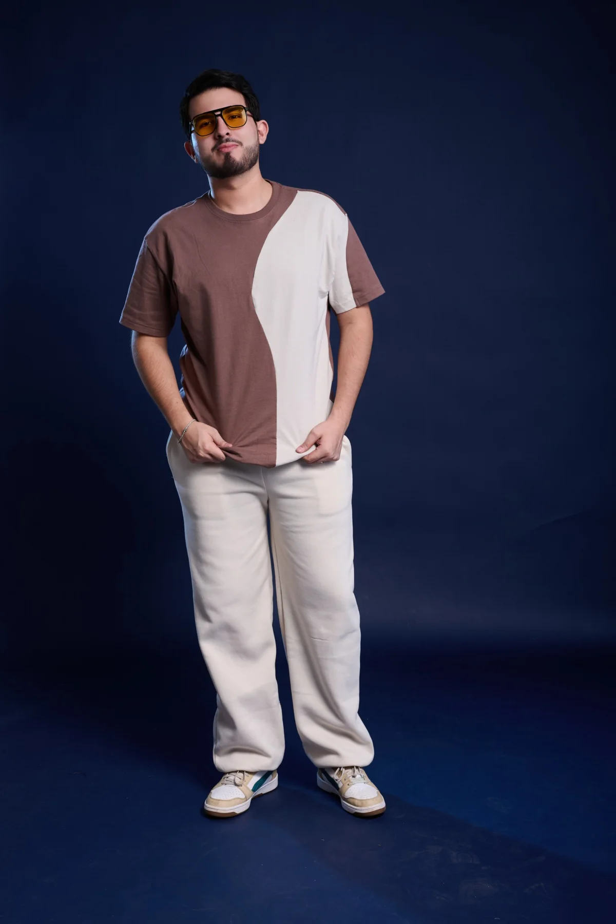 boxy wavy tee