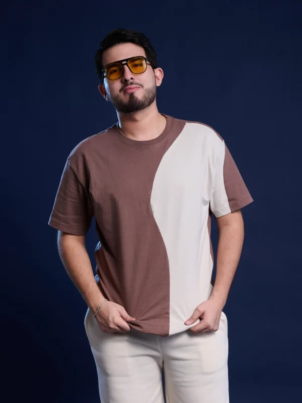 boxy wavy tee