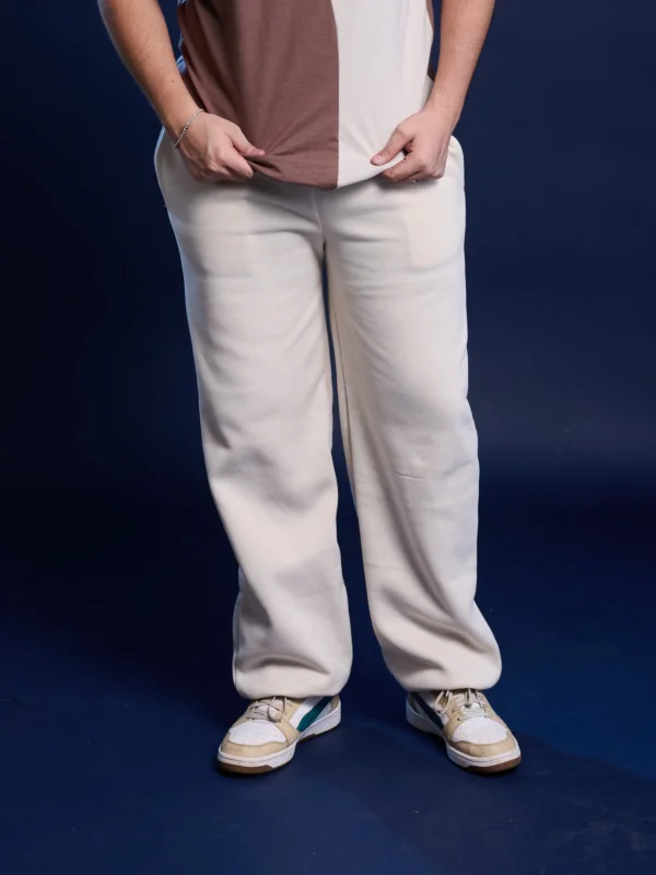 cream sweatpants