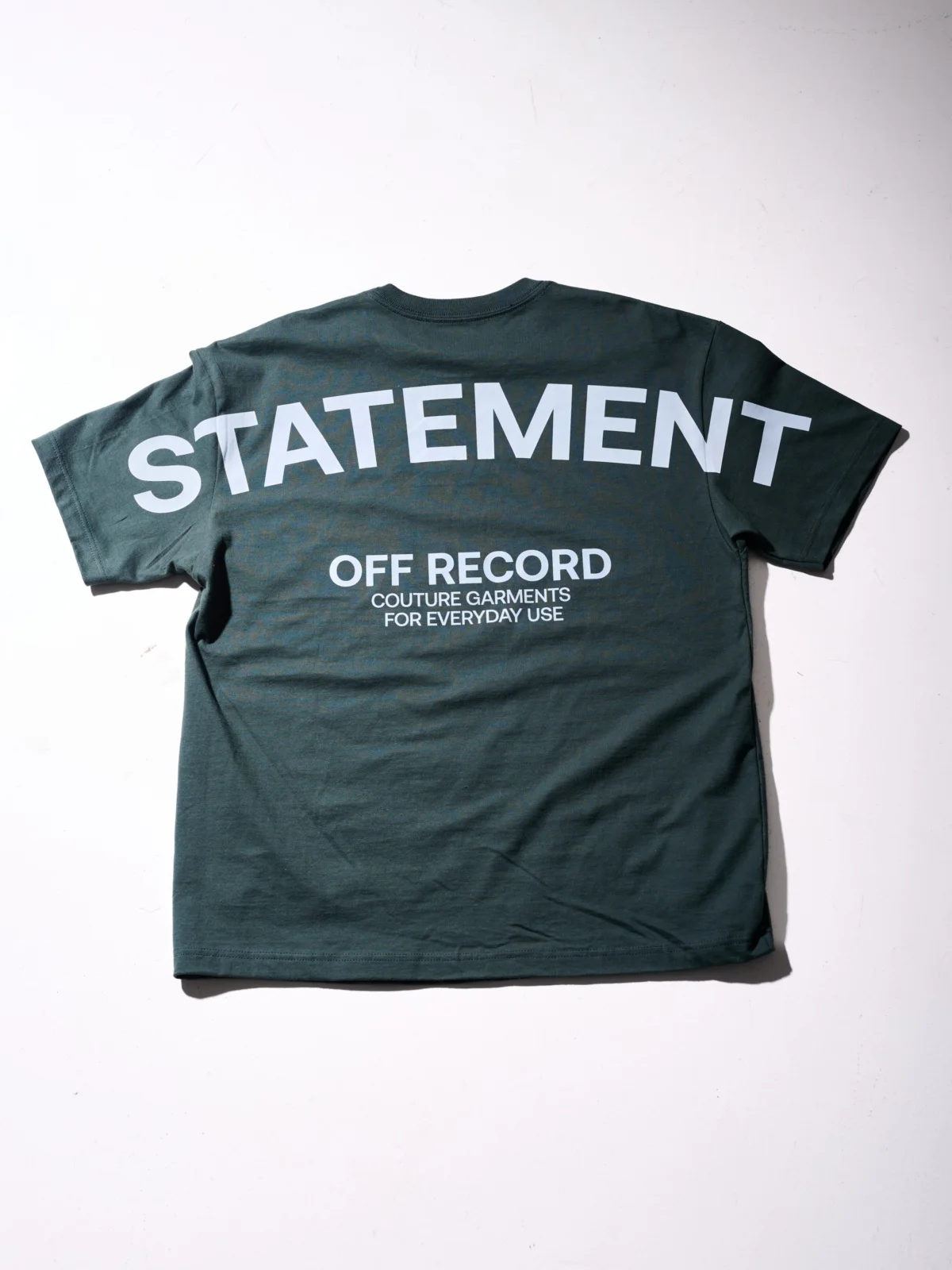 statement oversized tee