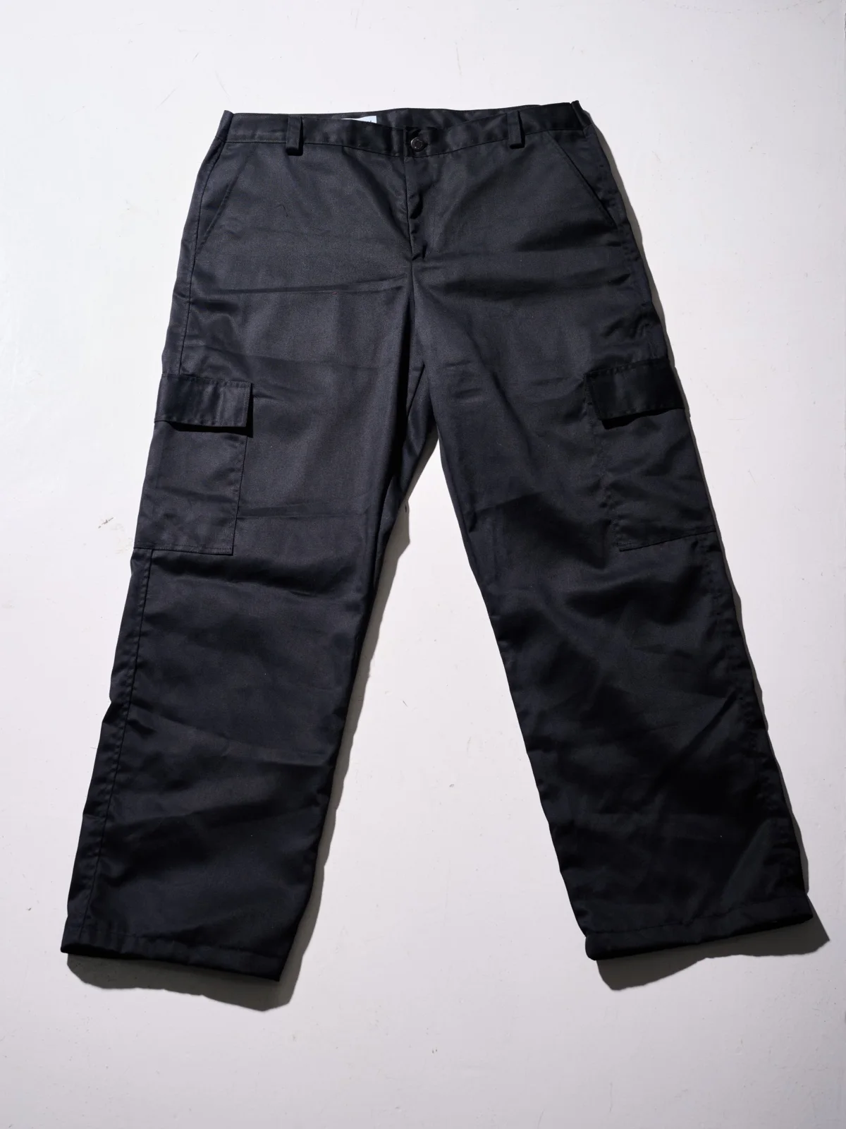 black cargo pants