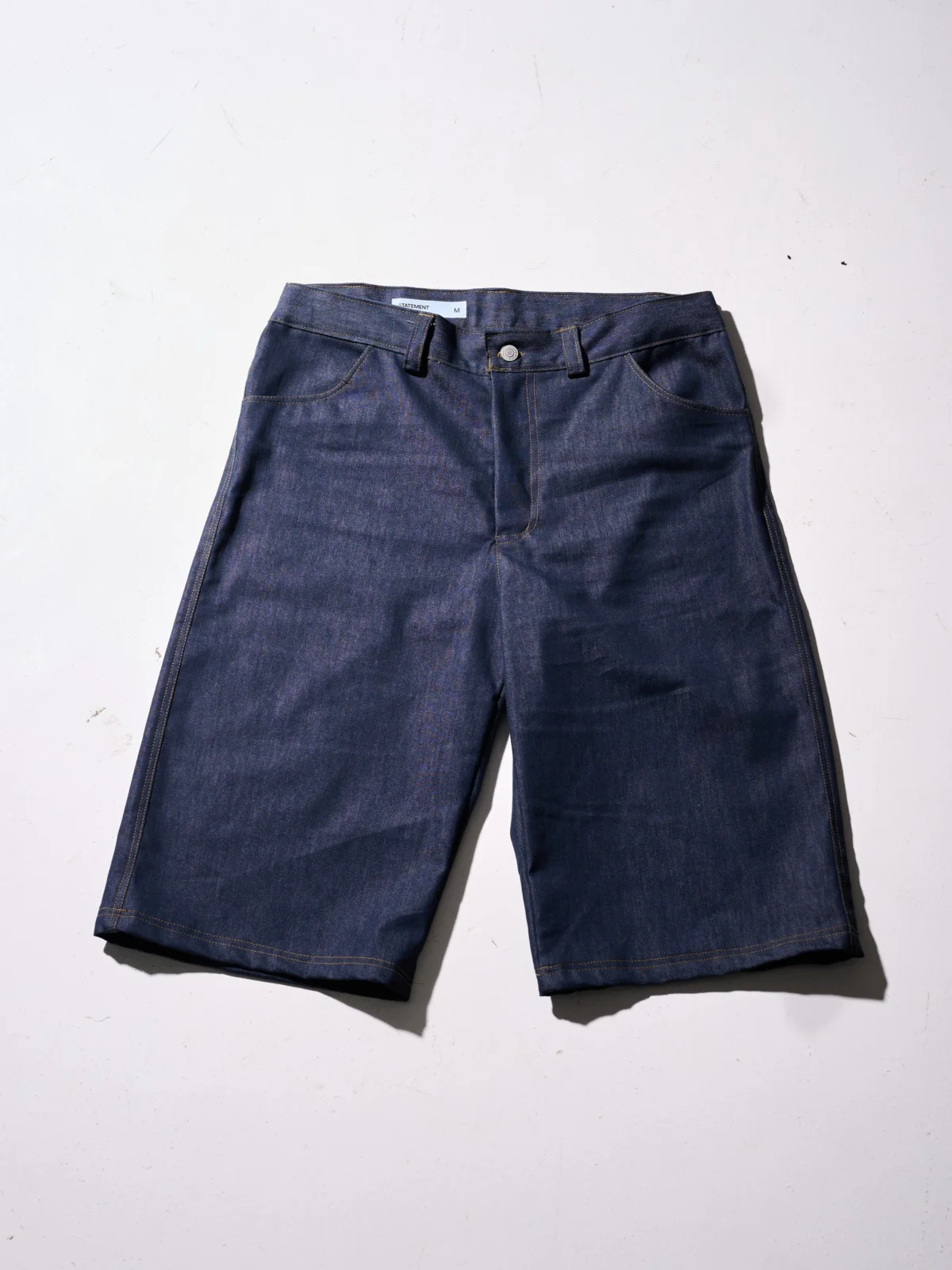 long denim shorts